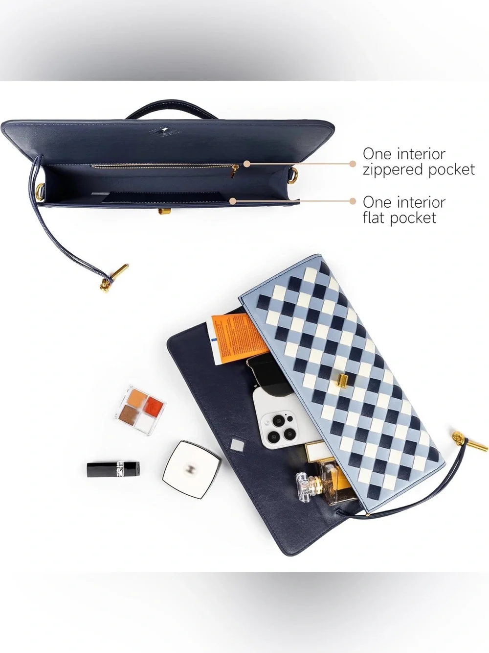 Woven Purse Evening Clutch
